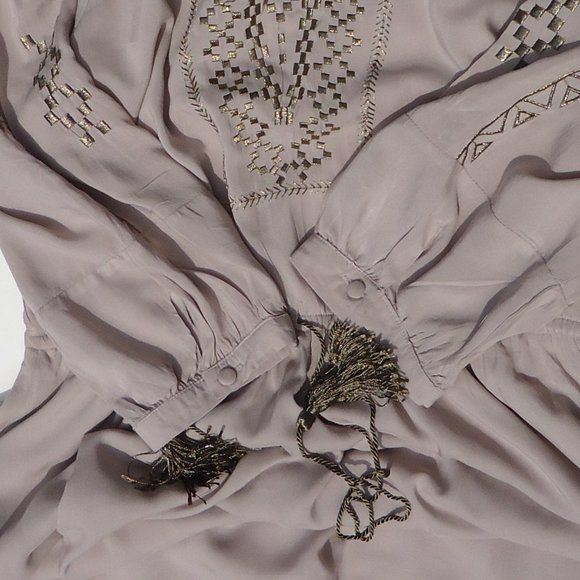 SIZE L. Anthropologie Maeve embroidered dress. - Picture 12 of 16